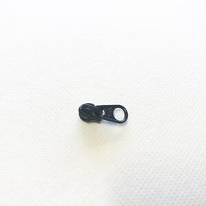 Glidelåsskyver Spiral 3 mm Opp Ned Nonlock Sort