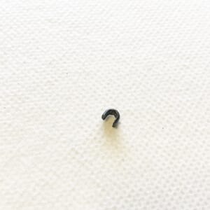 Glidelåsstopper Spiral 5mm Nede Antikk
