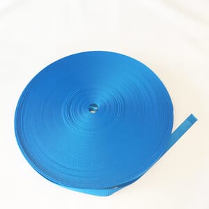 Polyesterbånd 25 mm Blå